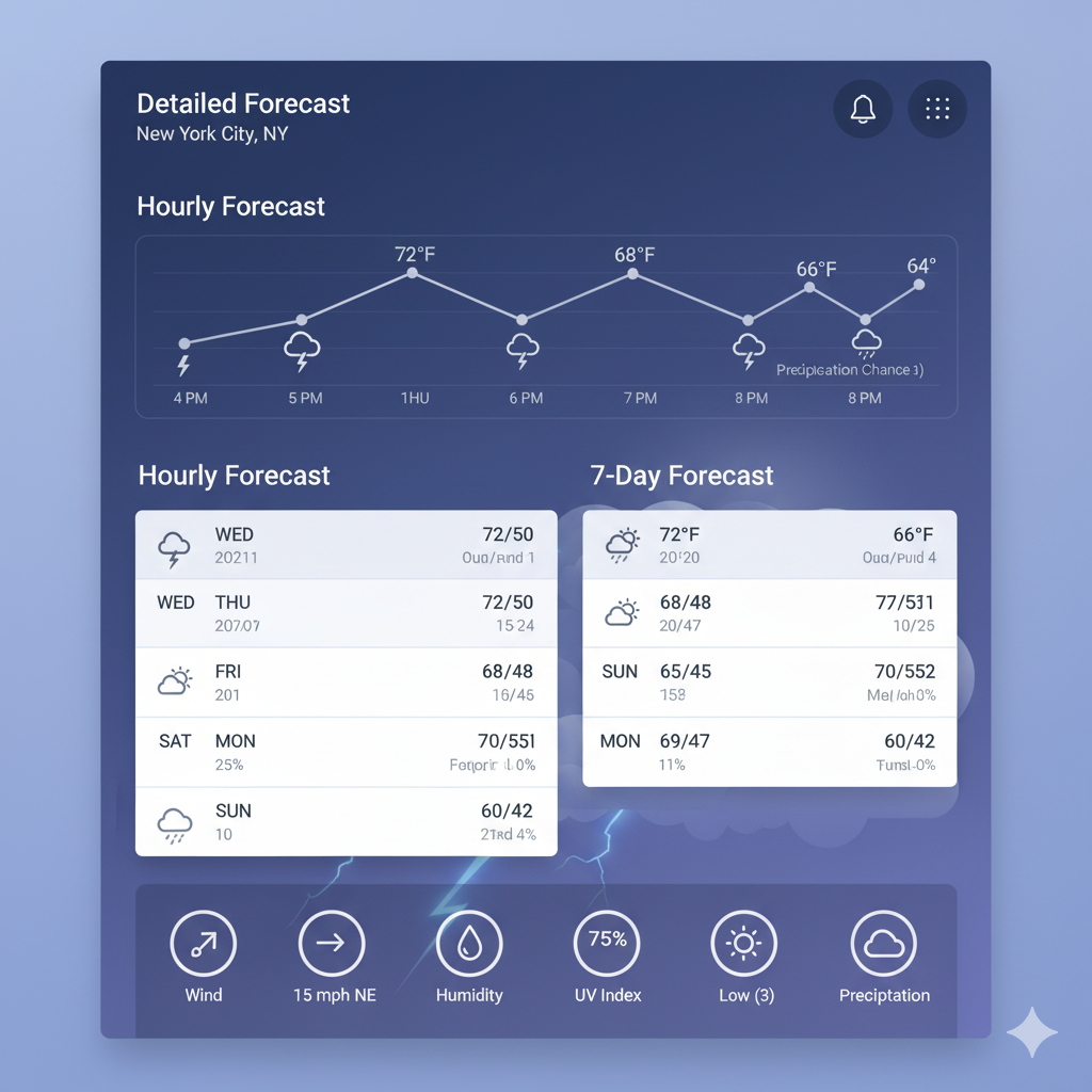 Weather Dashboard Forecast Details